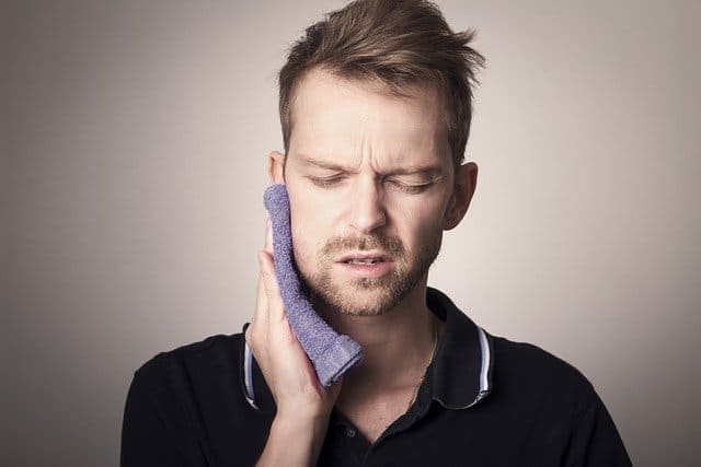 Mouth and jaw pain from grinding teeth